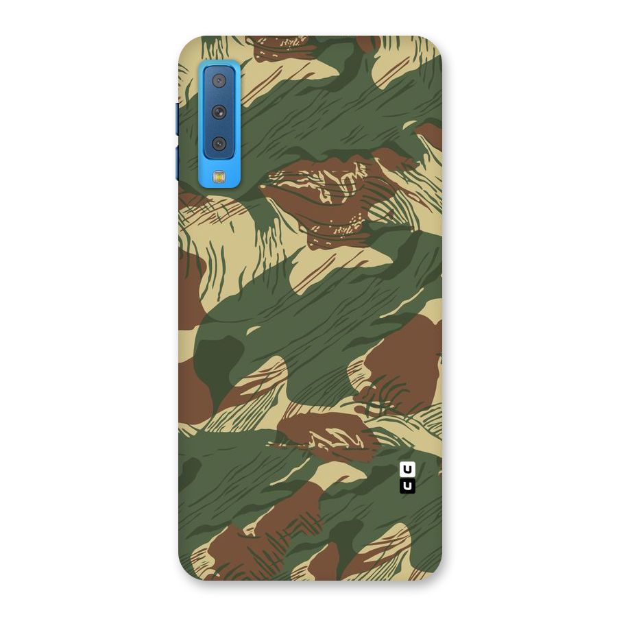 Army Design Back Case for Galaxy A7 (2018)