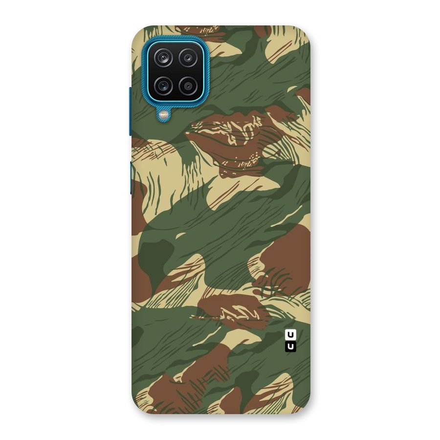 Army Design Back Case for Galaxy F12