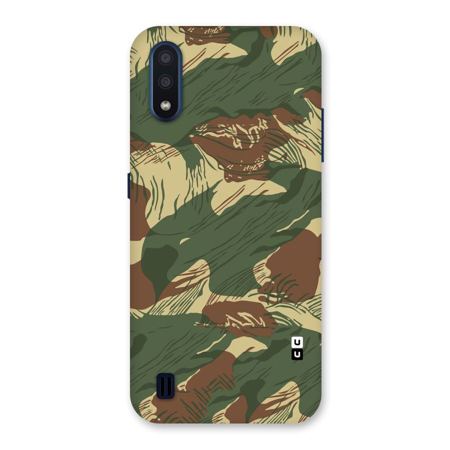 Army Design Back Case for Galaxy M01