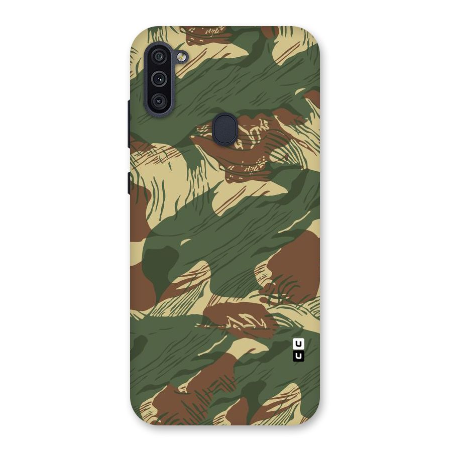 Army Design Back Case for Galaxy M11