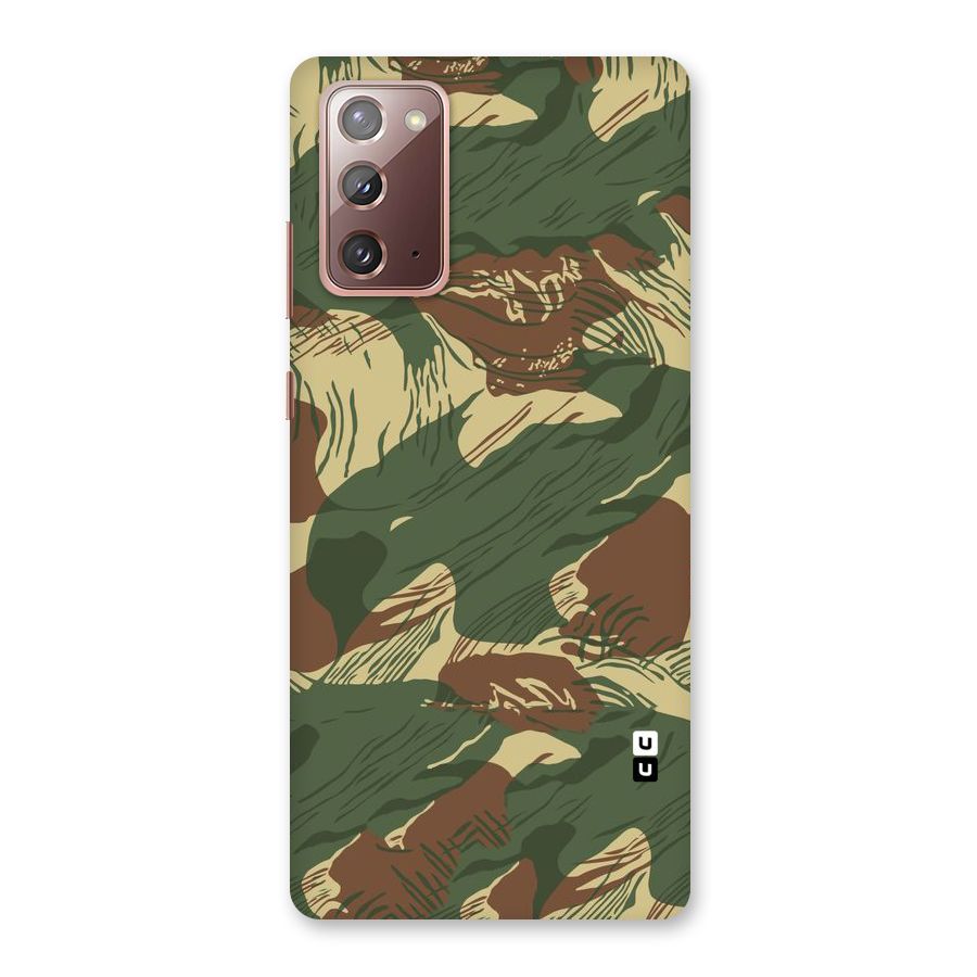 Army Design Back Case for Galaxy Note 20