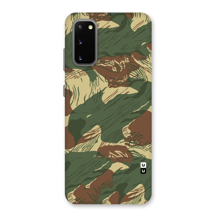 Army Design Back Case for Galaxy S20