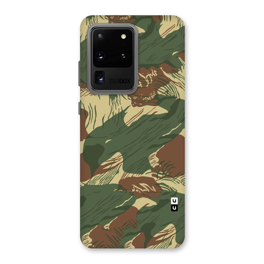 Army Design Back Case for Galaxy S20 Ultra