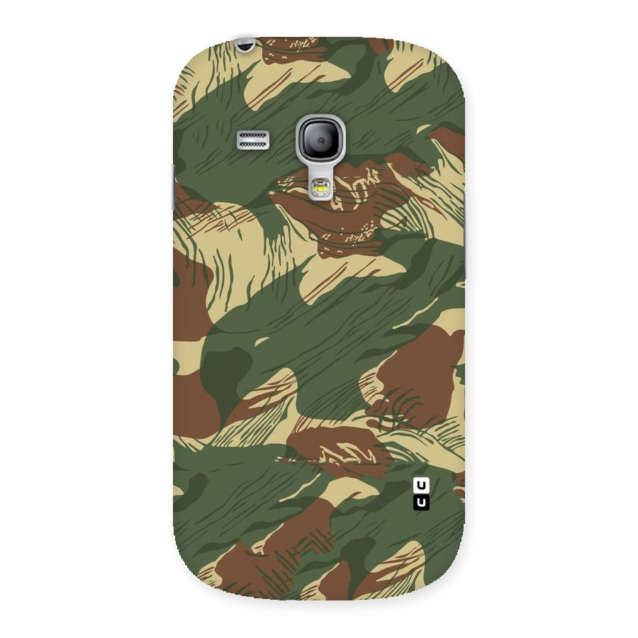 Army Design Back Case for Galaxy S3 Mini