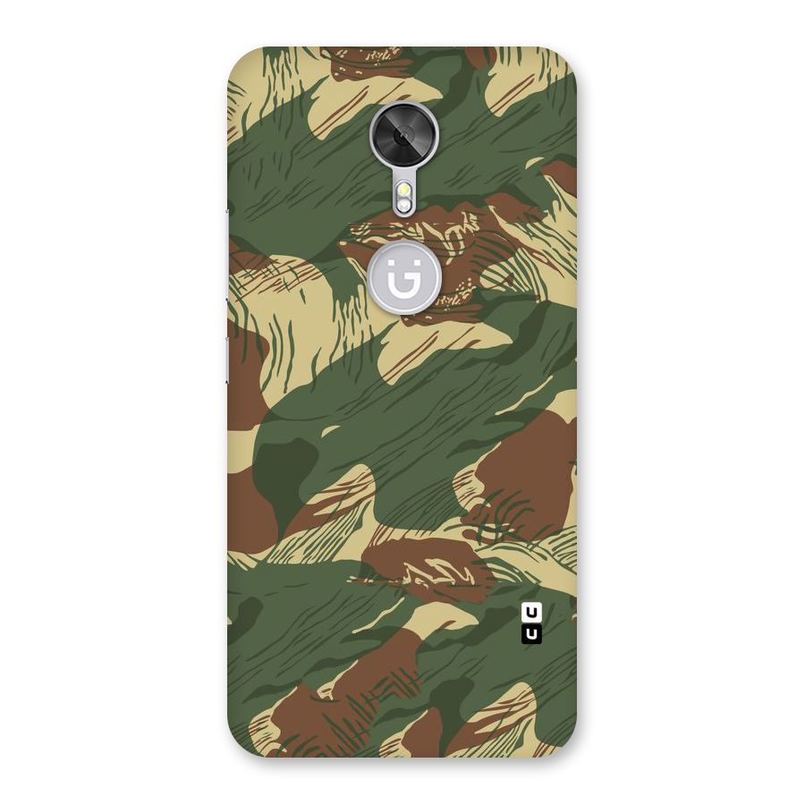 Army Design Back Case for Gionee A1