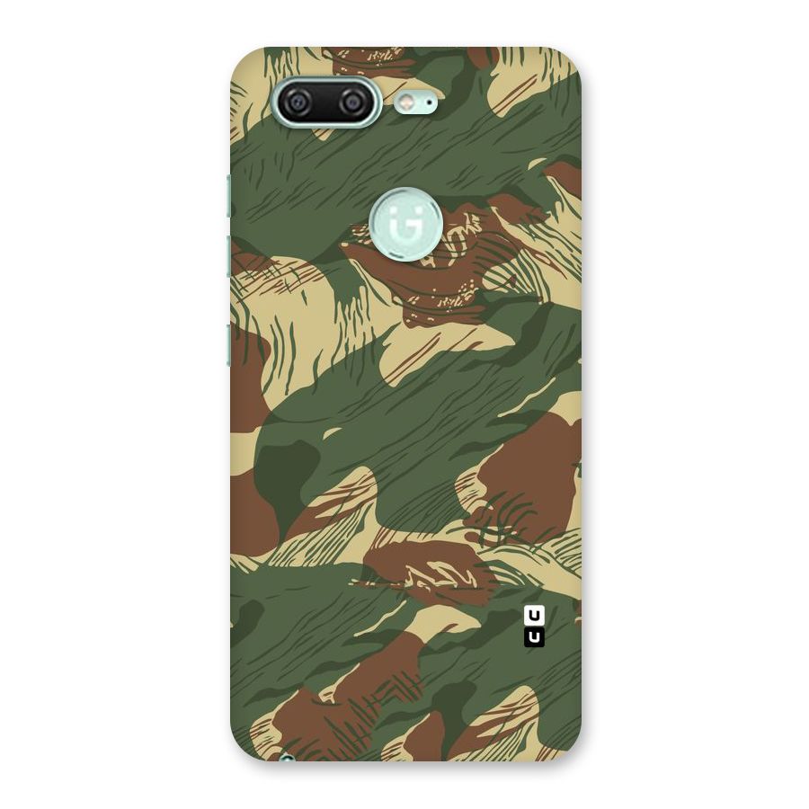 Army Design Back Case for Gionee S10