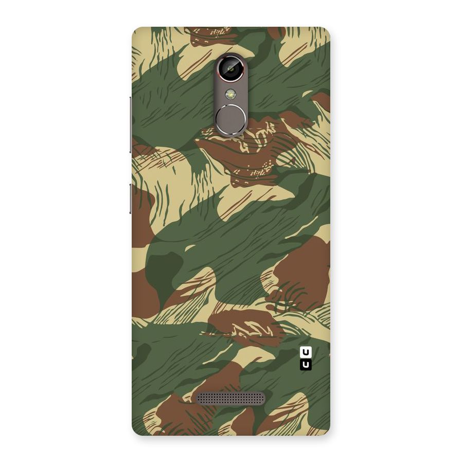 Army Design Back Case for Gionee S6s