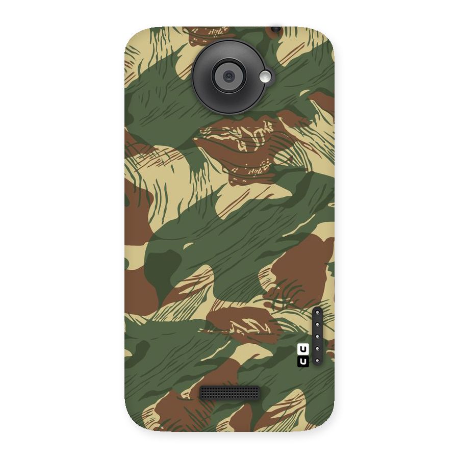 Army Design Back Case for HTC One X