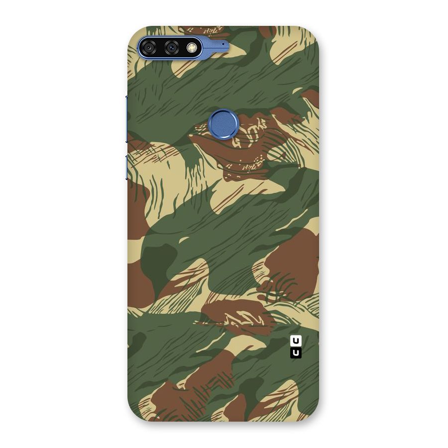 Army Design Back Case for Honor 7C