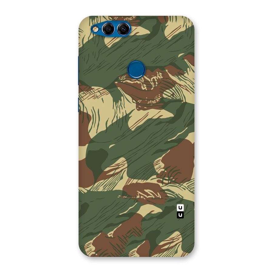 Army Design Back Case for Honor 7X