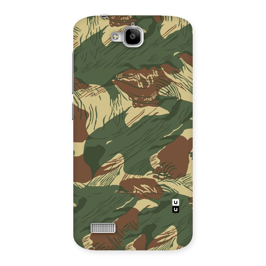 Army Design Back Case for Honor Holly