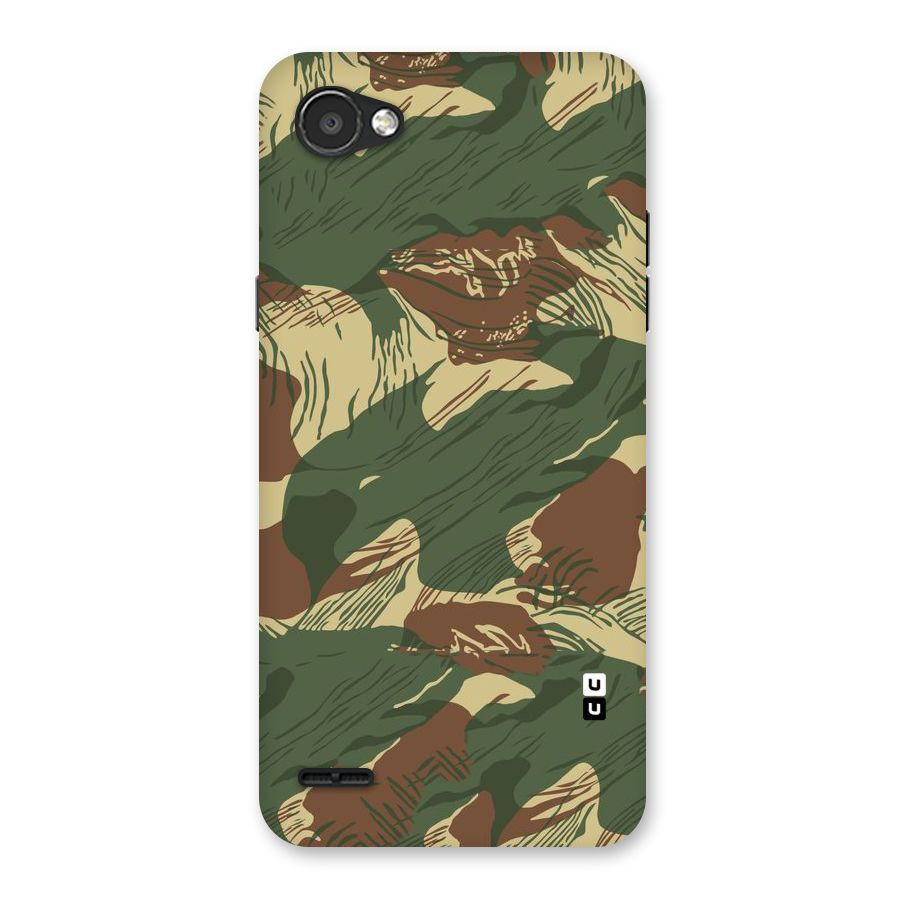 Army Design Back Case for LG Q6