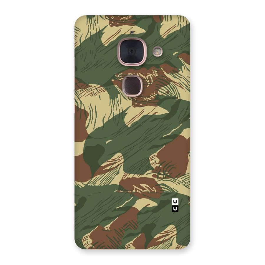 Army Design Back Case for Le Max 2