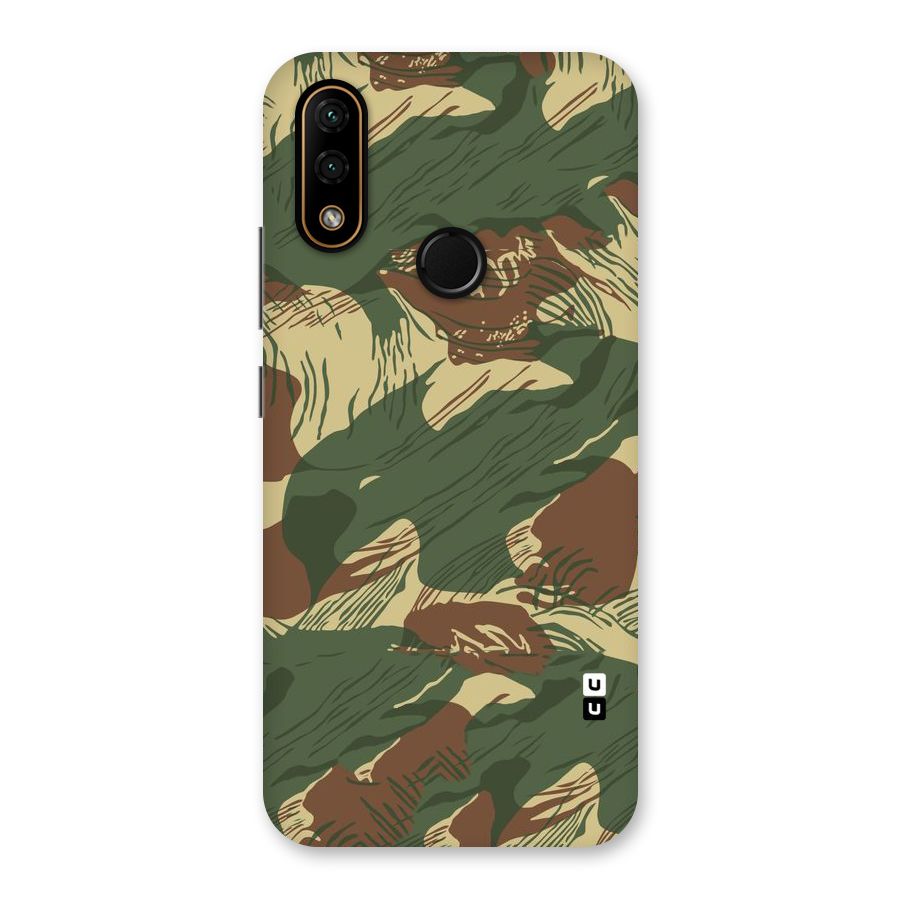 Army Design Back Case for Lenovo A6 Note