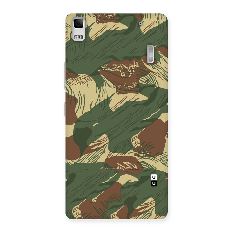 Army Design Back Case for Lenovo K3 Note