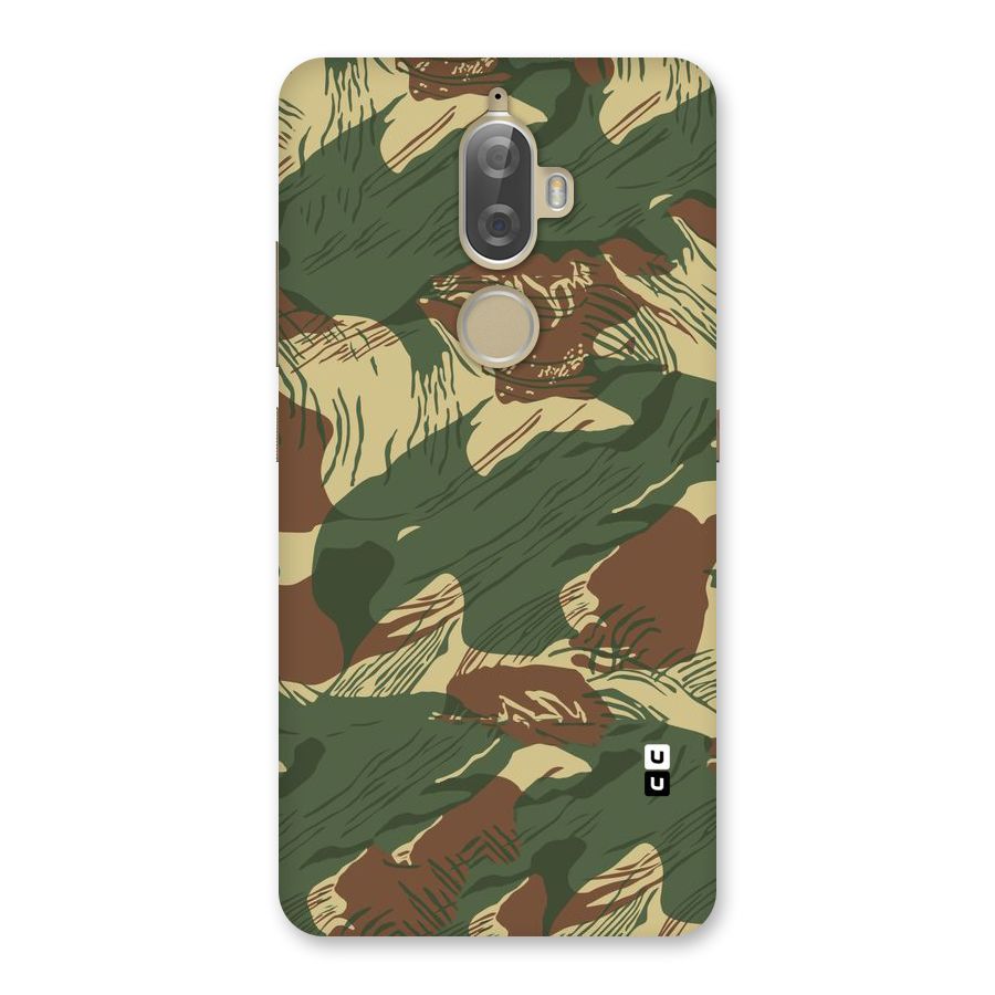 Army Design Back Case for Lenovo K8 Plus