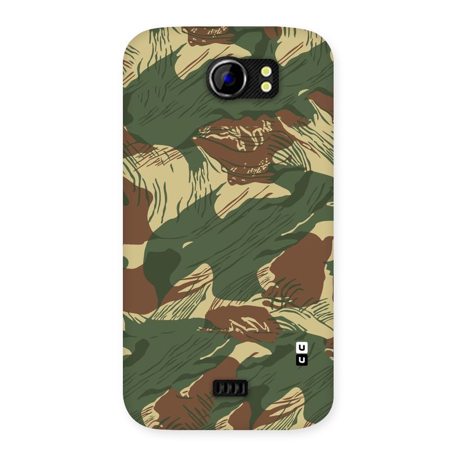 Army Design Back Case for Micromax Canvas 2 A110