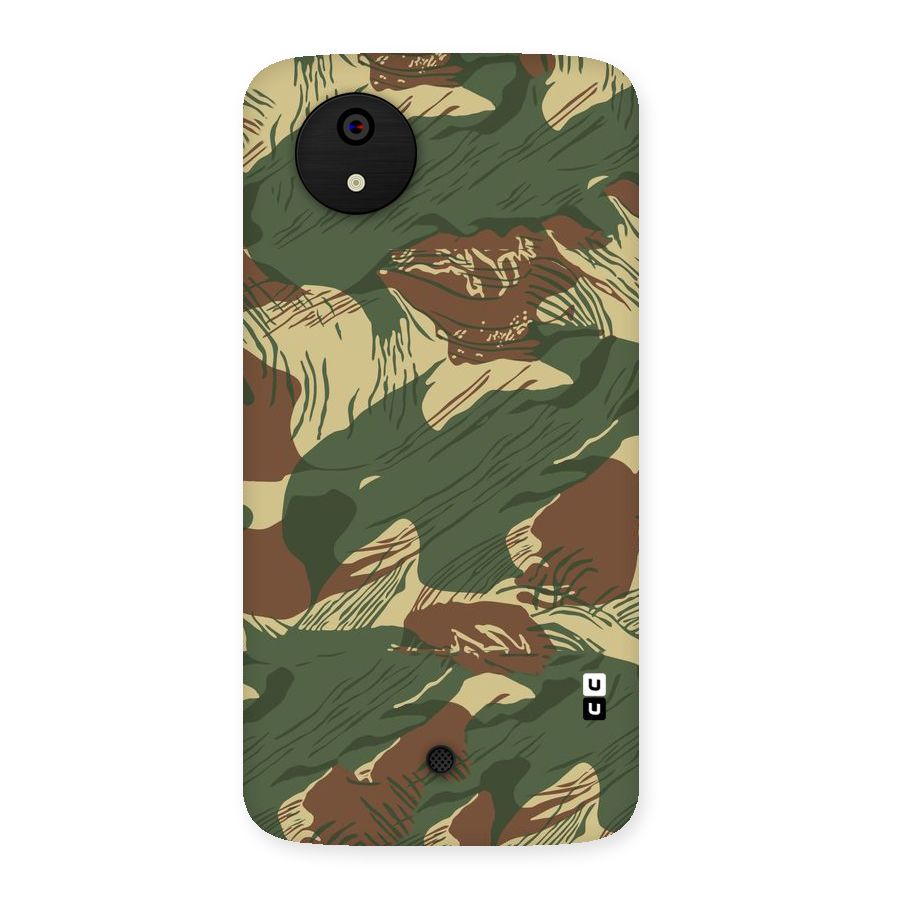 Army Design Back Case for Micromax Canvas A1
