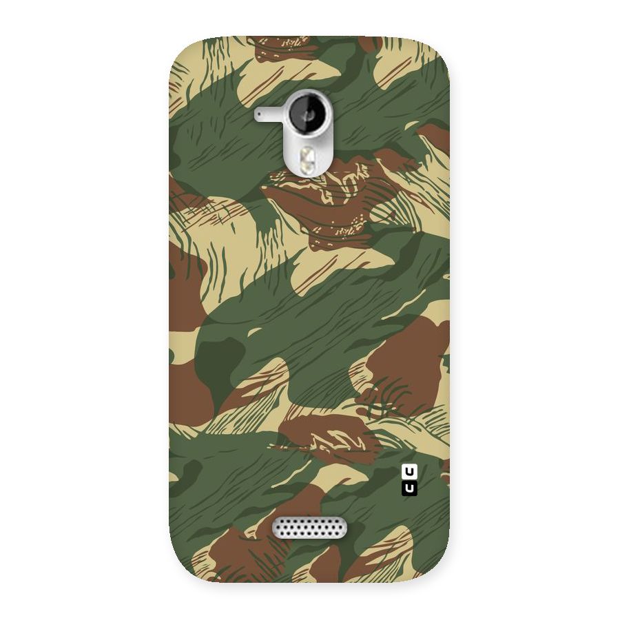 Army Design Back Case for Micromax Canvas HD A116