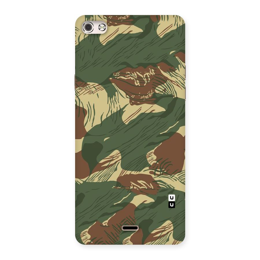 Army Design Back Case for Micromax Canvas Silver 5