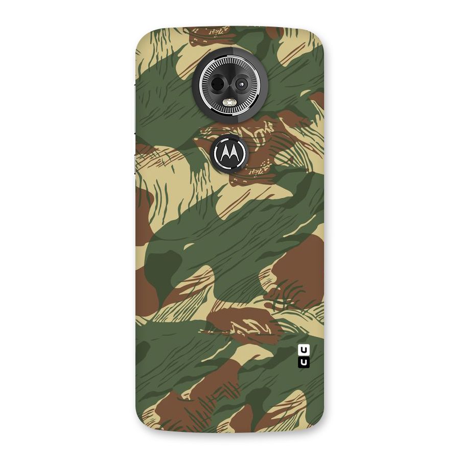 Army Design Back Case for Moto E5 Plus