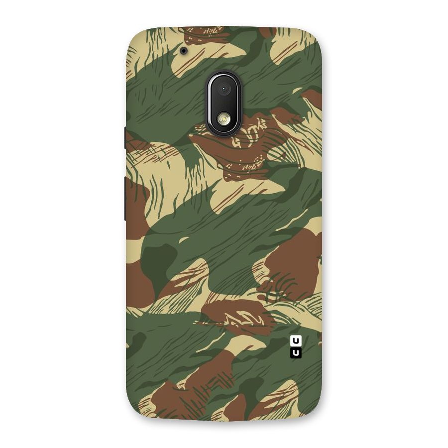 Army Design Back Case for Moto G4 Play