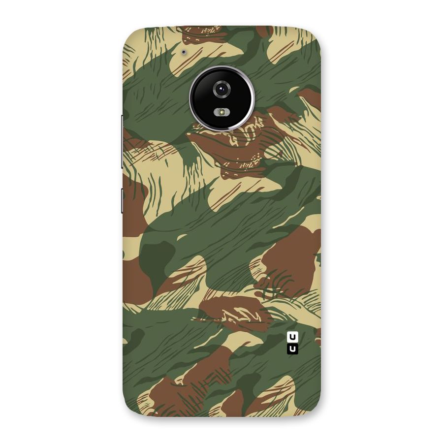 Army Design Back Case for Moto G5