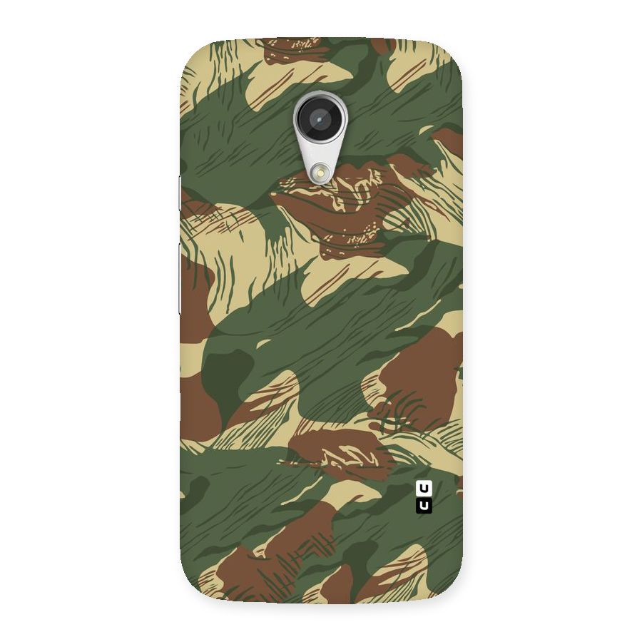 Army Design Back Case for Moto G 2nd Gen