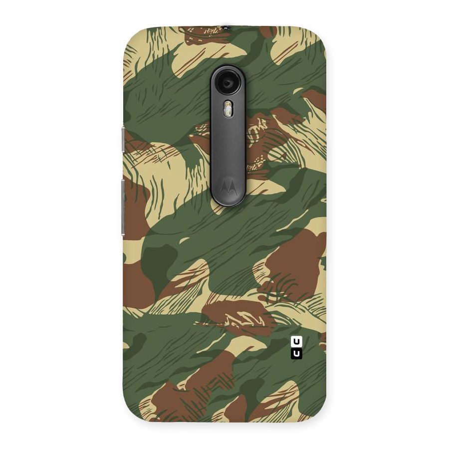 Army Design Back Case for Moto G Turbo