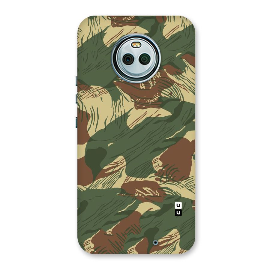 Army Design Back Case for Moto X4