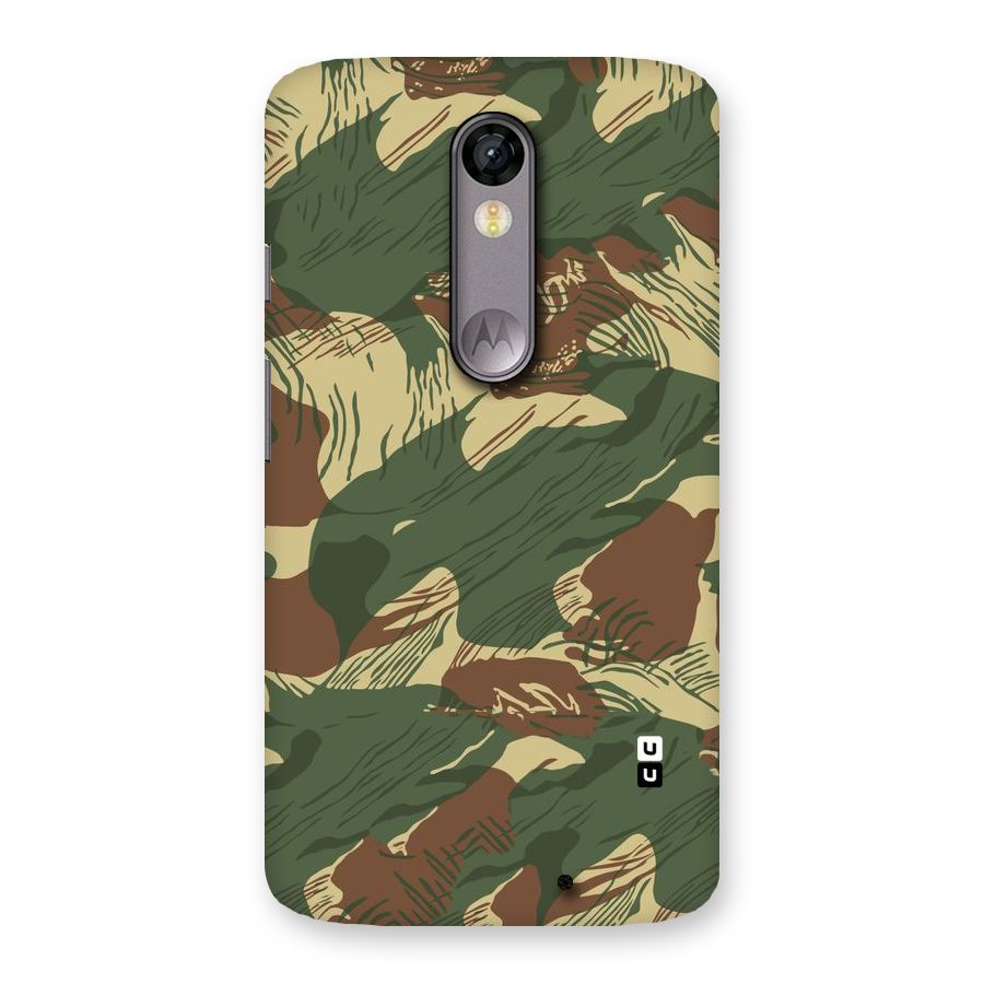 Army Design Back Case for Moto X Force