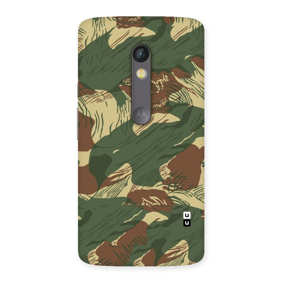 Army Design Back Case for Moto X Play