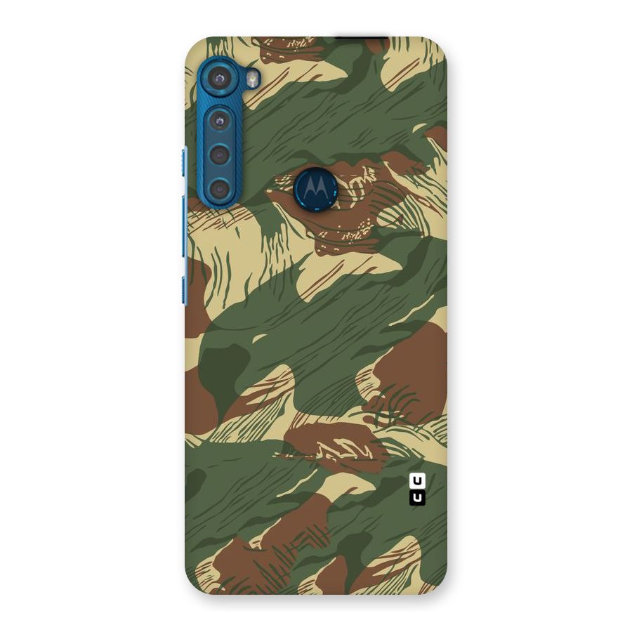 Army Design Back Case for Motorola One Fusion Plus