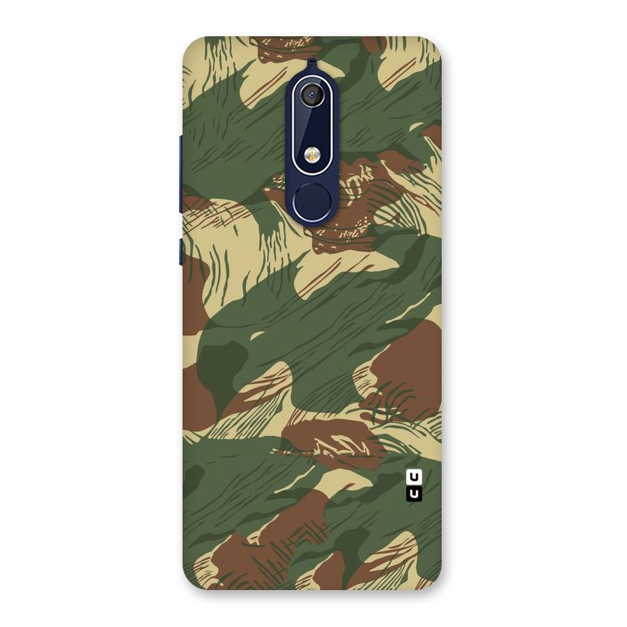 Army Design Back Case for Nokia 5.1