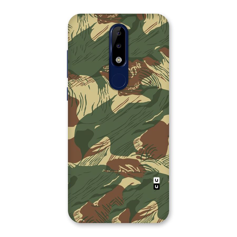 Army Design Back Case for Nokia 5.1 Plus