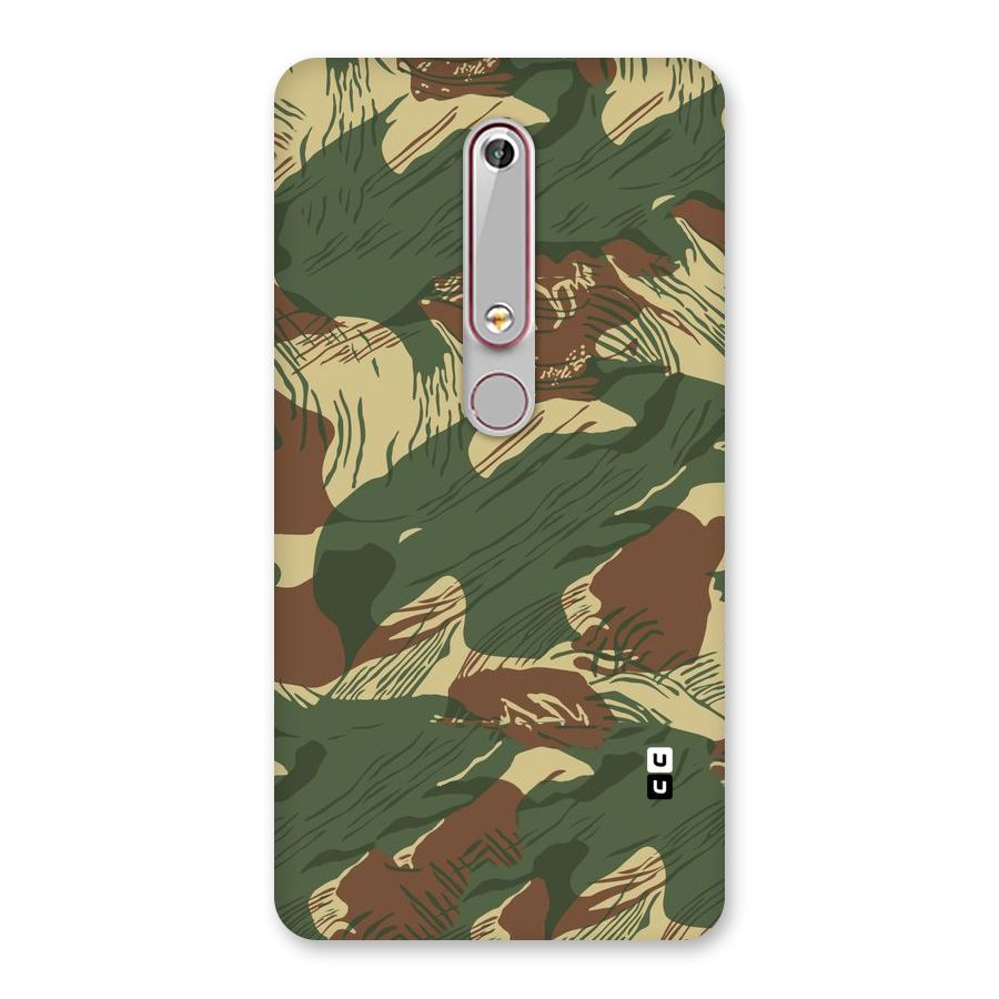 Army Design Back Case for Nokia 6.1