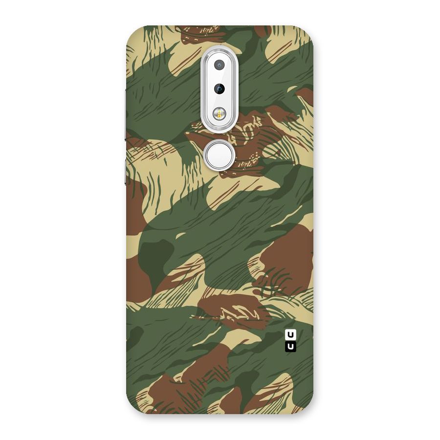 Army Design Back Case for Nokia 6.1 Plus