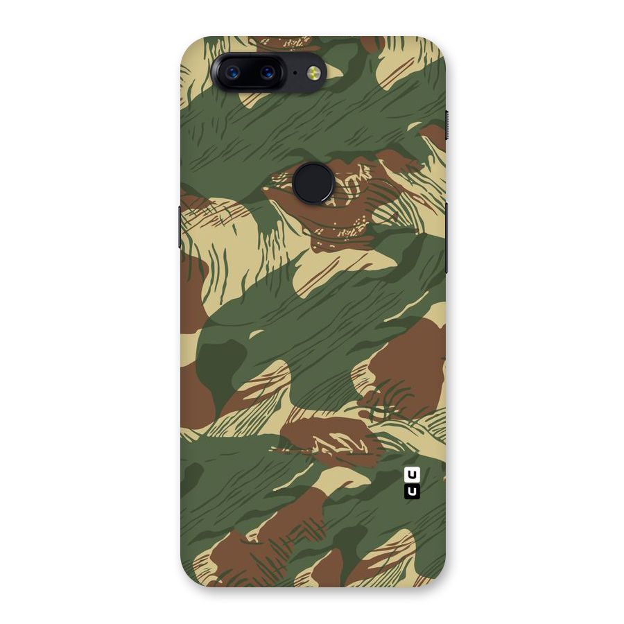 Army Design Back Case for OnePlus 5T