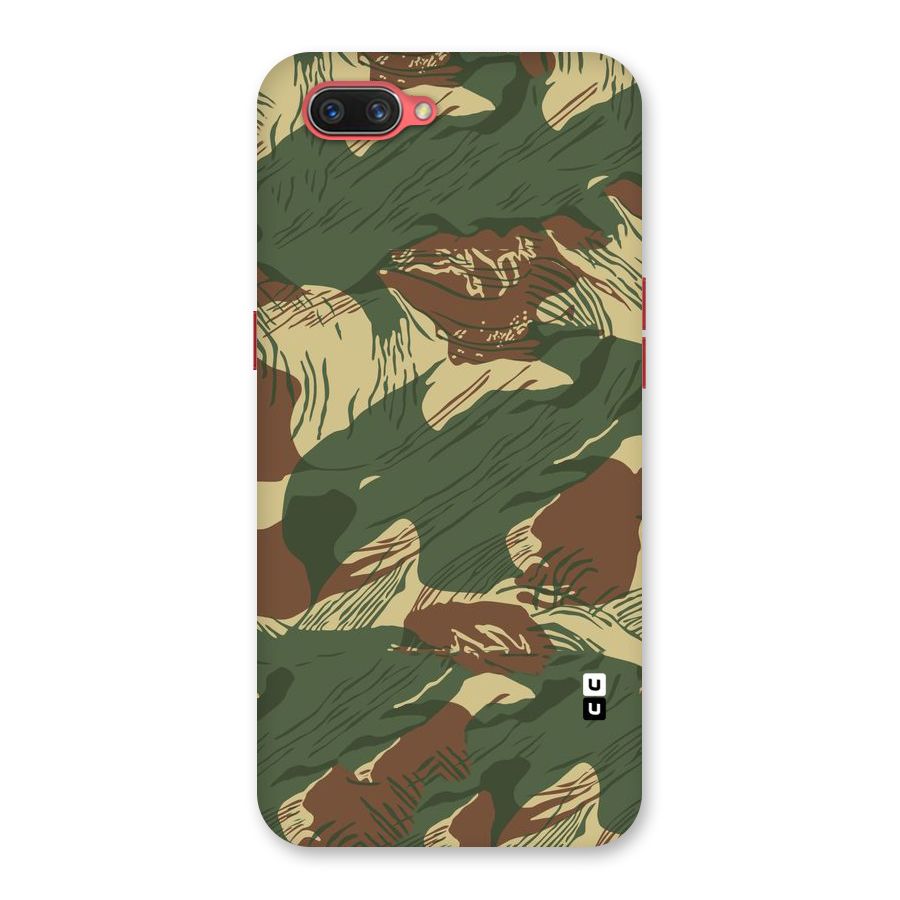 Army Design Back Case for Oppo A3s