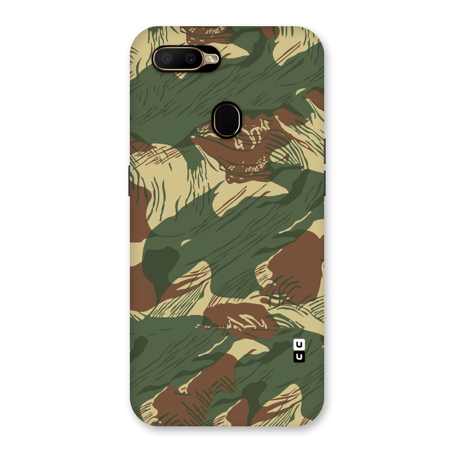 Army Design Back Case for Oppo A5s
