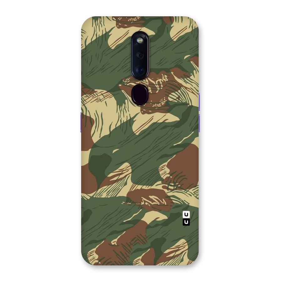 Army Design Back Case for Oppo F11 Pro