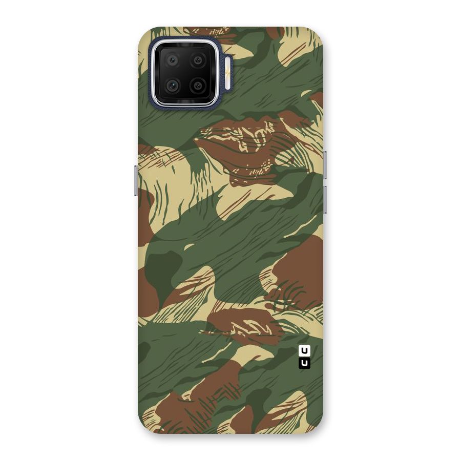 Army Design Back Case for Oppo F17