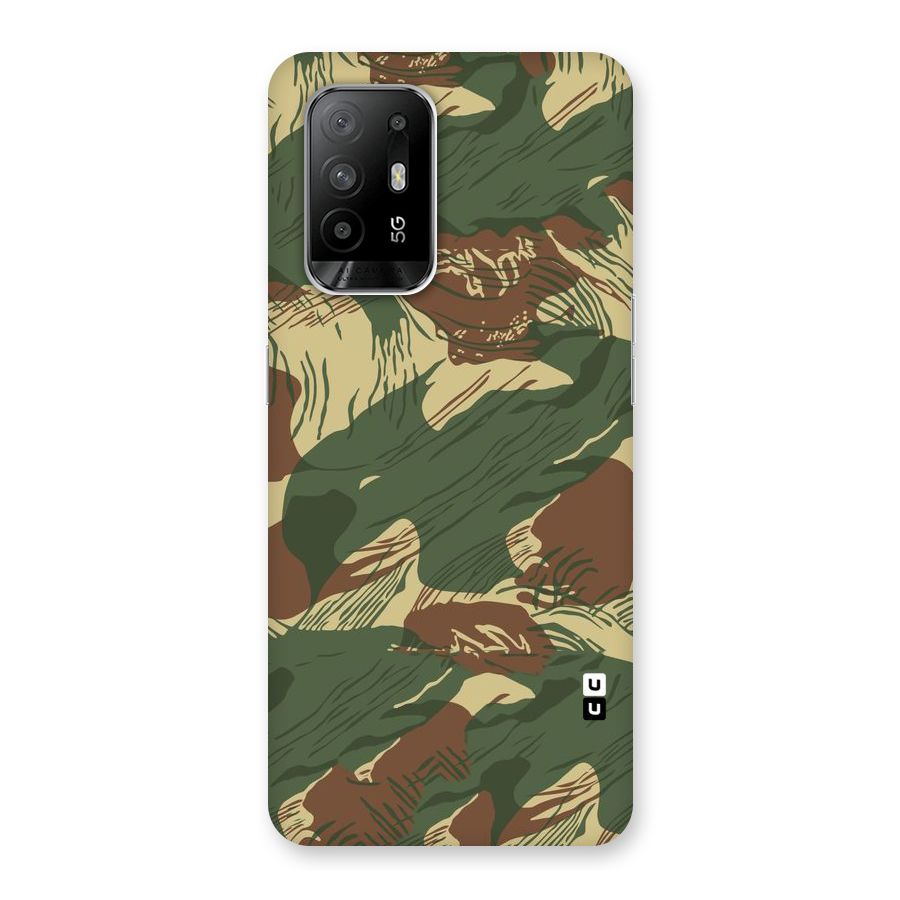 Army Design Back Case for Oppo F19 Pro Plus 5G