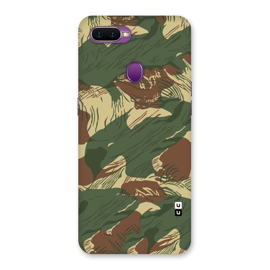 Army Design Back Case for Oppo F9