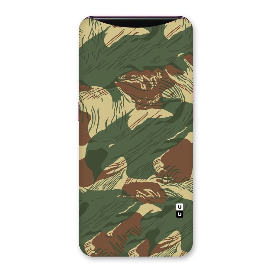 Army Design Back Case for Oppo Find X