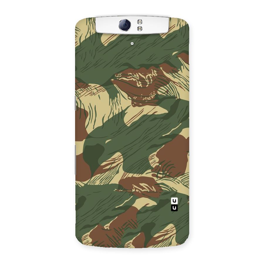 Army Design Back Case for Oppo N1