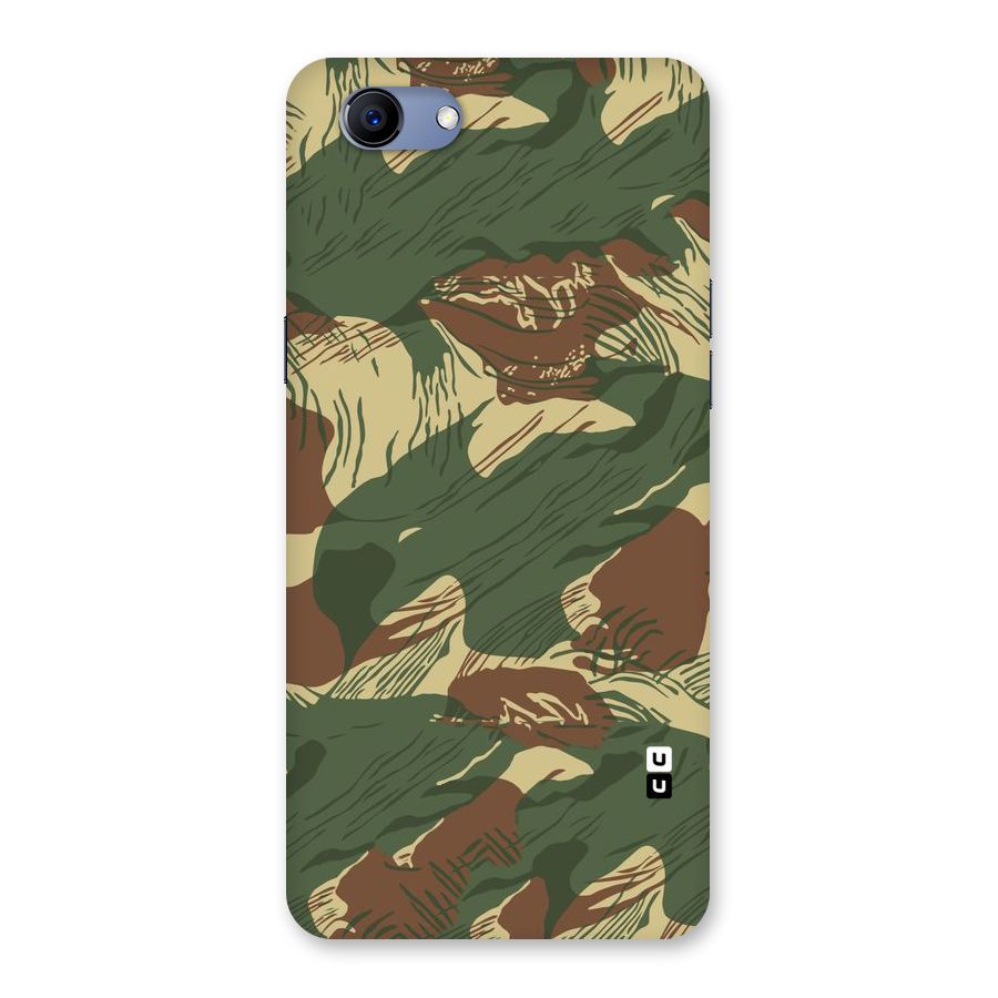 Army Design Back Case for Oppo Realme 1