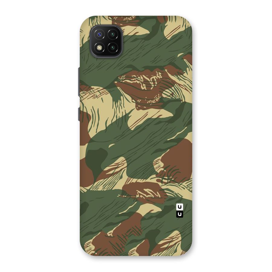 Army Design Back Case for Poco C3