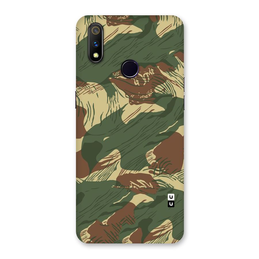 Army Design Back Case for Realme 3 Pro
