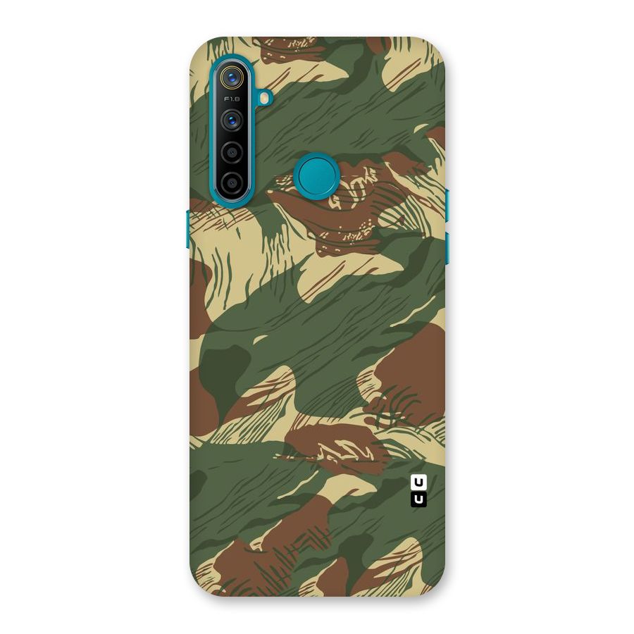 Army Design Back Case for Realme 5i